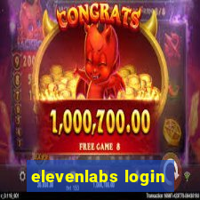 elevenlabs login